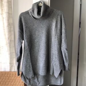 Madewell Oversized Tunic Turtleneck Sweater